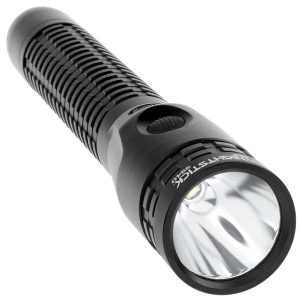 Metal Dual-Light Rechargeable Flashlight w/Magnet - Black NSR-9940XL