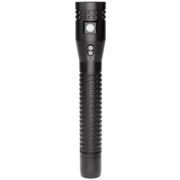 Metal Dual-Light Rechargeable Flashlight w/Magnet - Black NSR-9940XL - Image 6