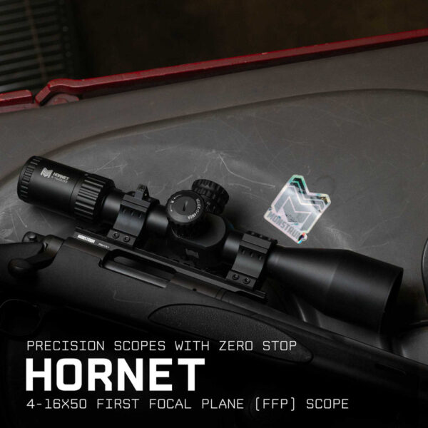 Hornet 4-16x50 FFP Rifle Scope MIL-Dot - Image 2